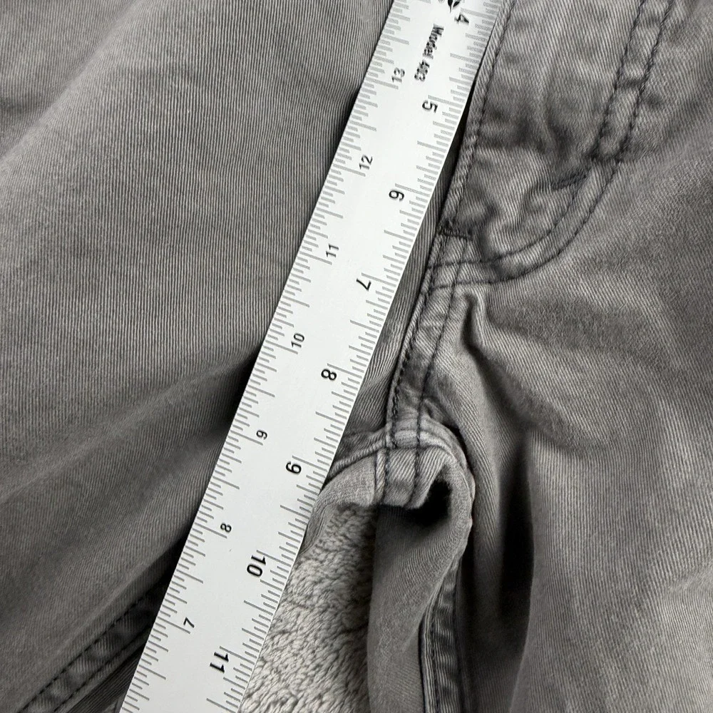 Levis 514 Straight Leg Jeans Mens 26x25.5 Gray Low Rise‎ 100% Cotton Raw Hem - Picture 6 of 15